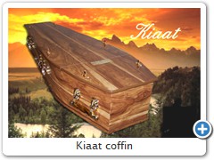 Kiaat coffin