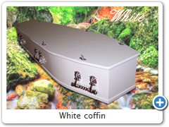 White coffin